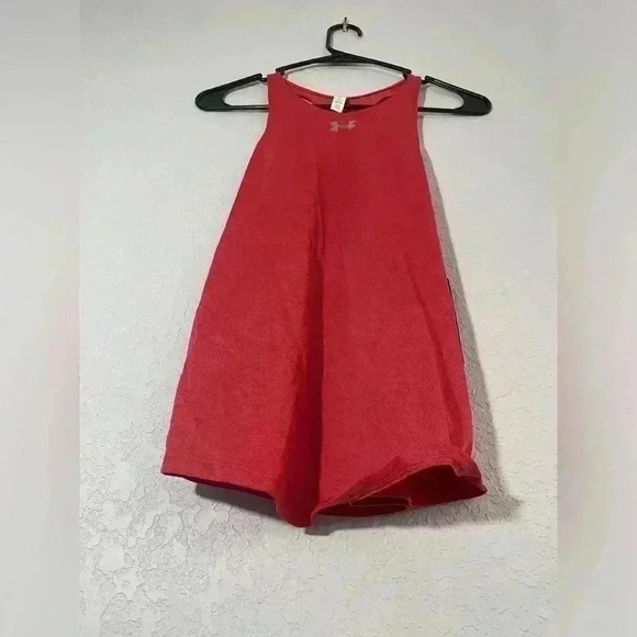 Under Armour NWT Women’s XS UA Qualifier HexDelta Pink Tank Top - Picture 8 of 9